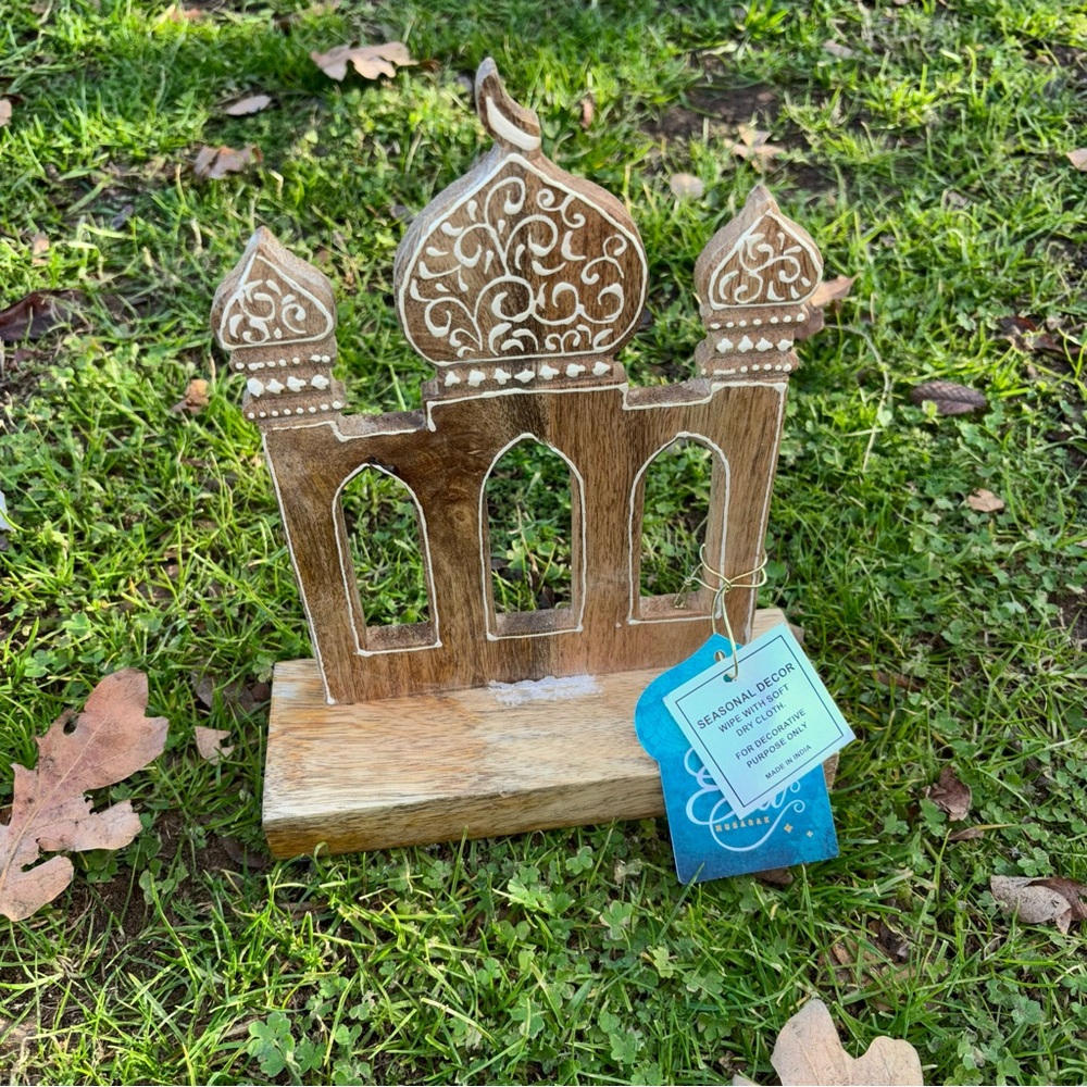 Wooden Decorative Eid Mosque